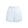 Striped Poplin Shorts