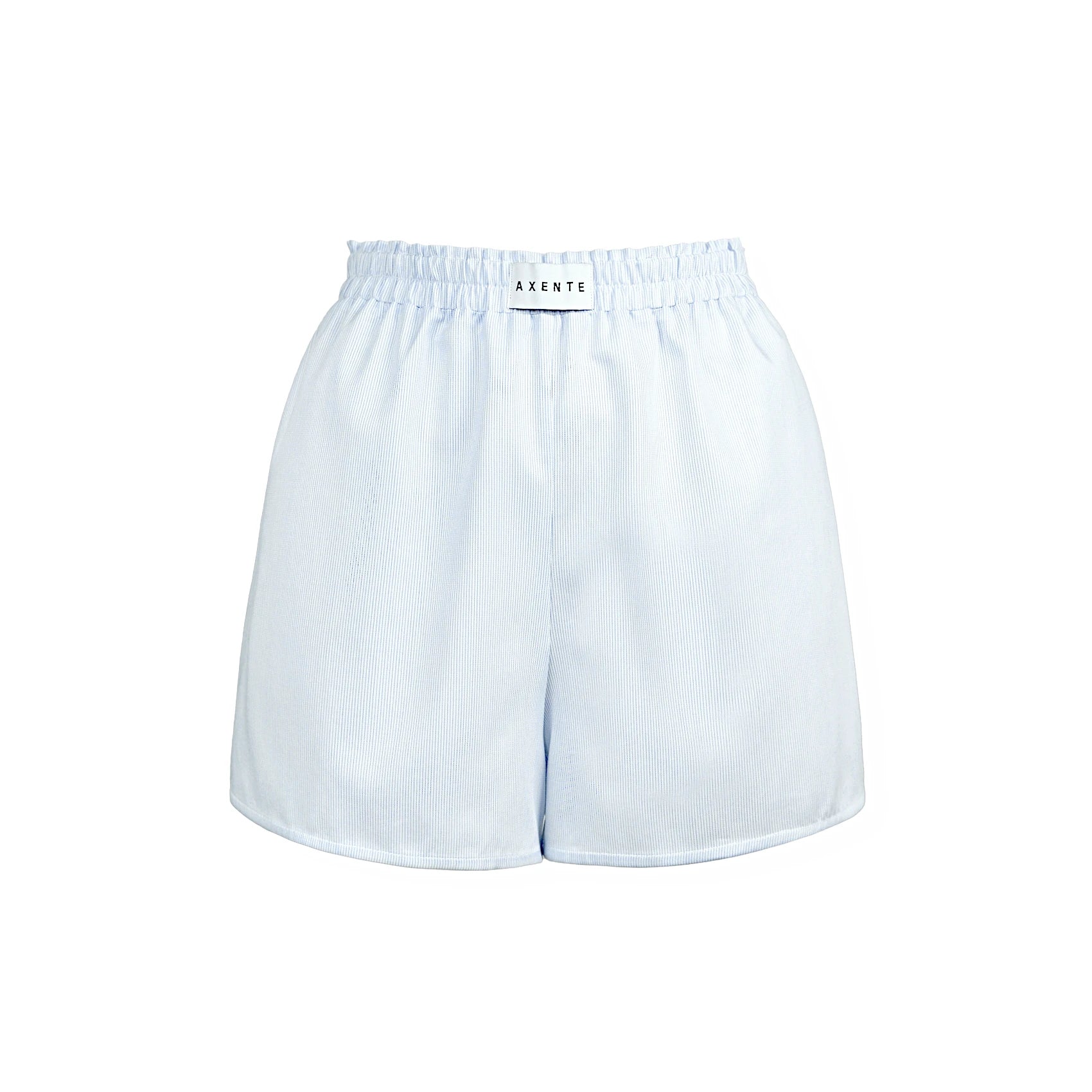 Striped Poplin Shorts